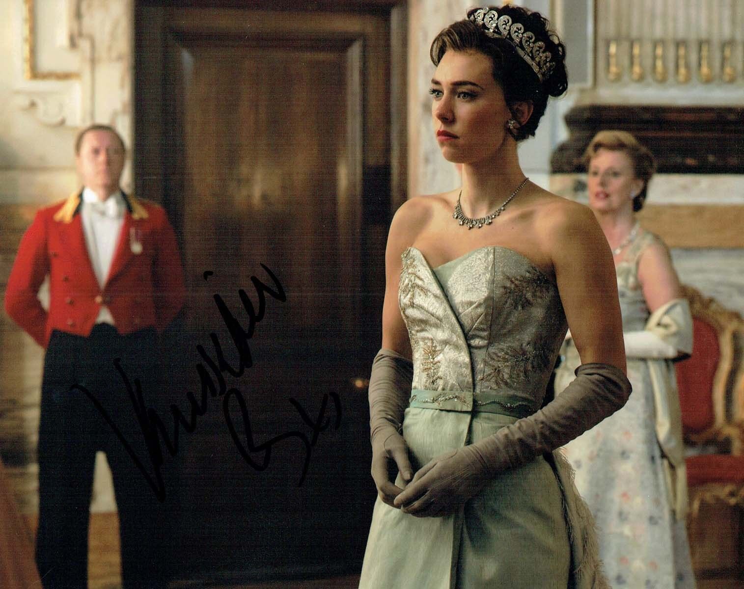 Vanessa KIRBY SIGNED Photo Poster painting 2 AFTAL Autograph COA The Crown Princess Margaret