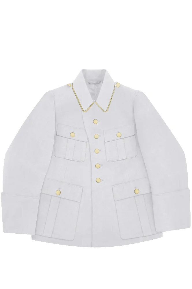   Luftwaffe German M39 General Officer White Gabardine Jacket dress tunic German-Uniform