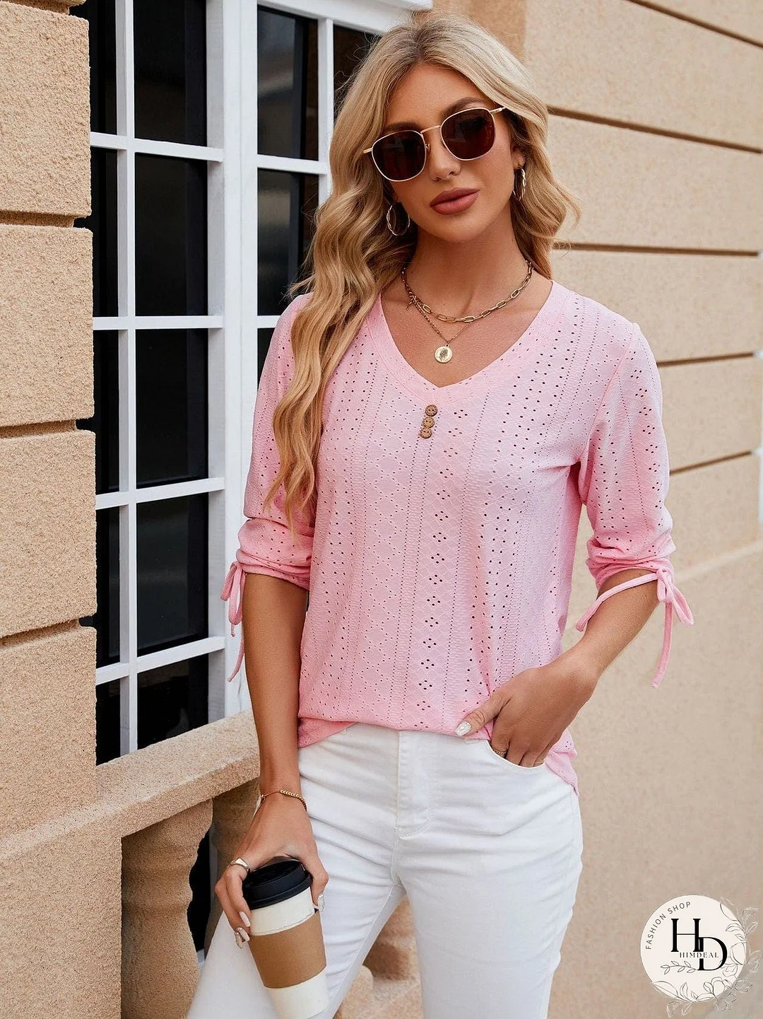 Versatile Knit Mock Neck T-Shirt