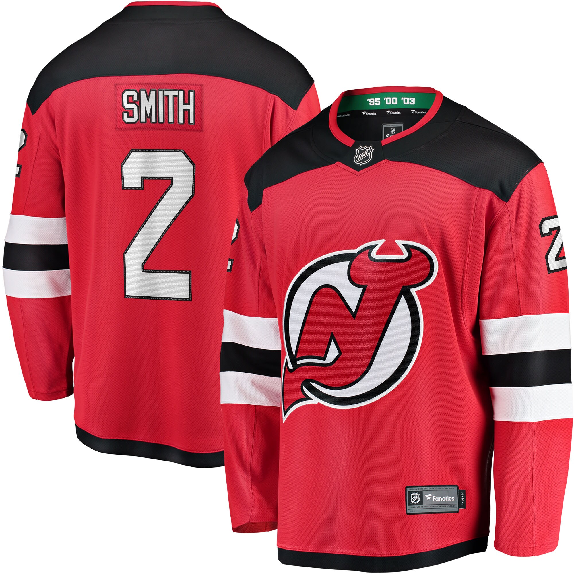 Brendan Smith New Jersey Devils Fanatics Home Breakaway   Jersey &ndash; Red mysite