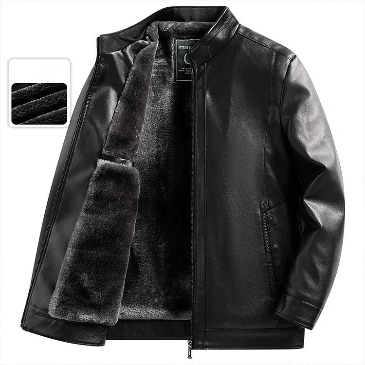 🔥2025 HOT SALE🔥 Men's Casual PU Leather Jacket