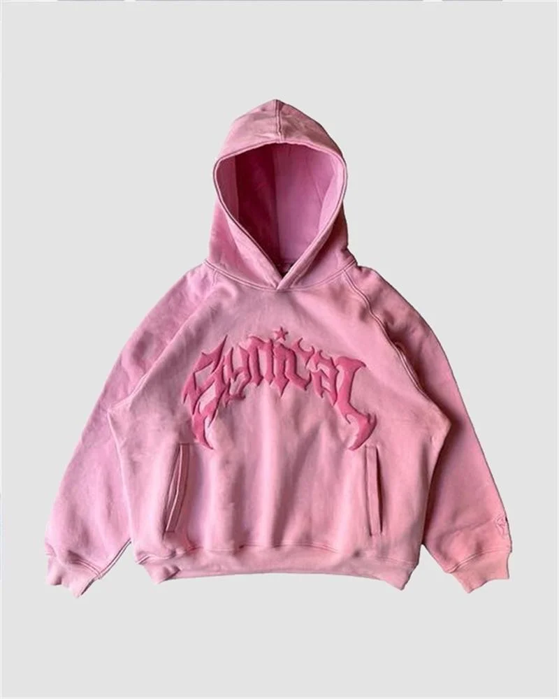 Gothic Star Zip Up Hoodie