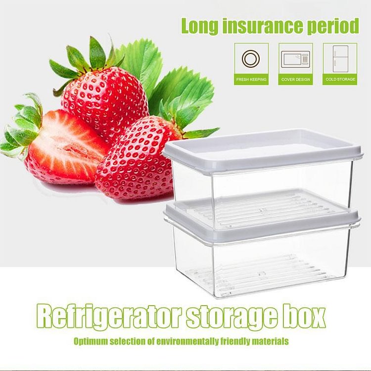 Refrigerator Storage Box (2PCS)