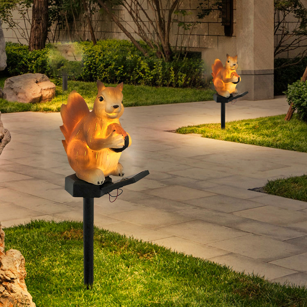 

LED Solar Squirrel​ Waterproof Stakes, 501 Original