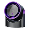 100 Level Portable Bladeless Fan USB Rechargeable Digital Display Desktop Fan