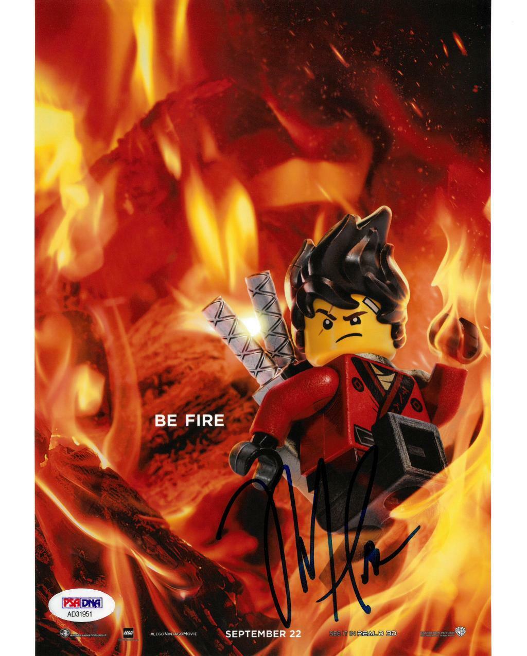 Michael Pena Signed Lego Ninjago Movie Autographed 8x10 Photo Poster painting PSA/DNA #AD31951