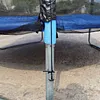 Round Sun Protection Canopy Tear  Weather  Outdoor Protector Multi Purpose Full Coverage Sunshade for Backyard Garden Lawn Patio Use