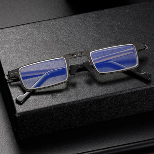 Ultra Light Titanium Material Screwless Foldable Reading Glasses