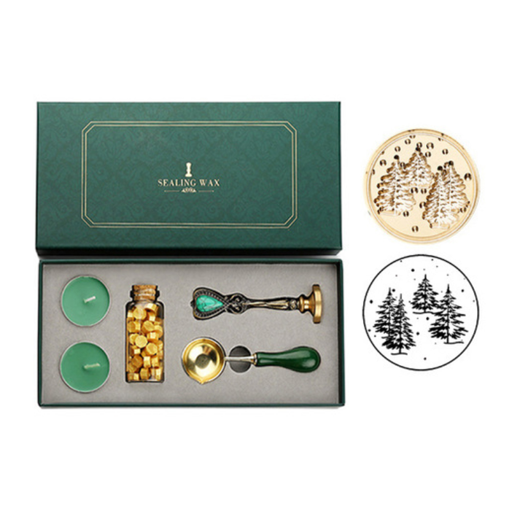 

Mori No Snow Retro Box Kit with Sealing Wax, 501 Original