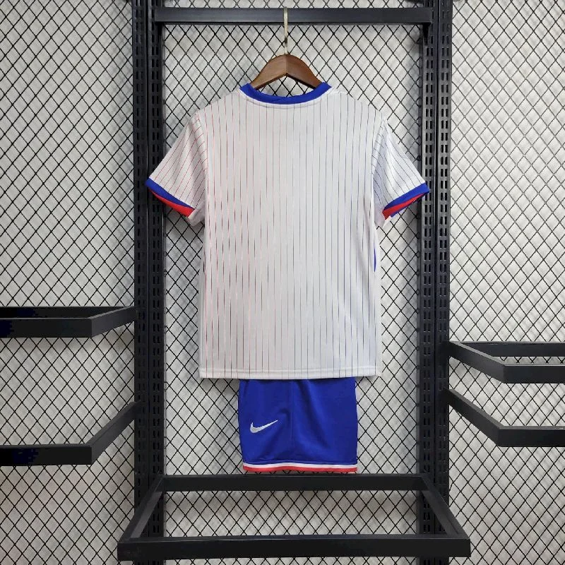 2024 Kids Size France Away Football Shirt 1:1 Thai Quality