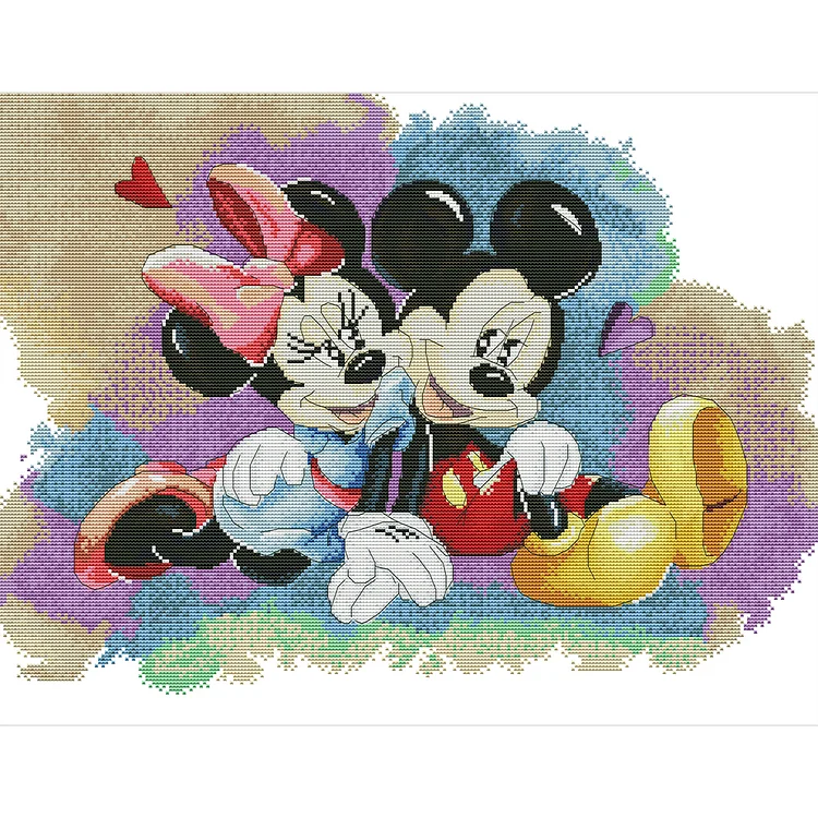 Minnie Mouse Disney Cross-Stitch Kit Brand New Counted Cross Stitch Sewing  Craft