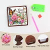 Wooden 5D Diamond Painting Kit Note Box DIY Diamond Art Notepad Box (Flowers)