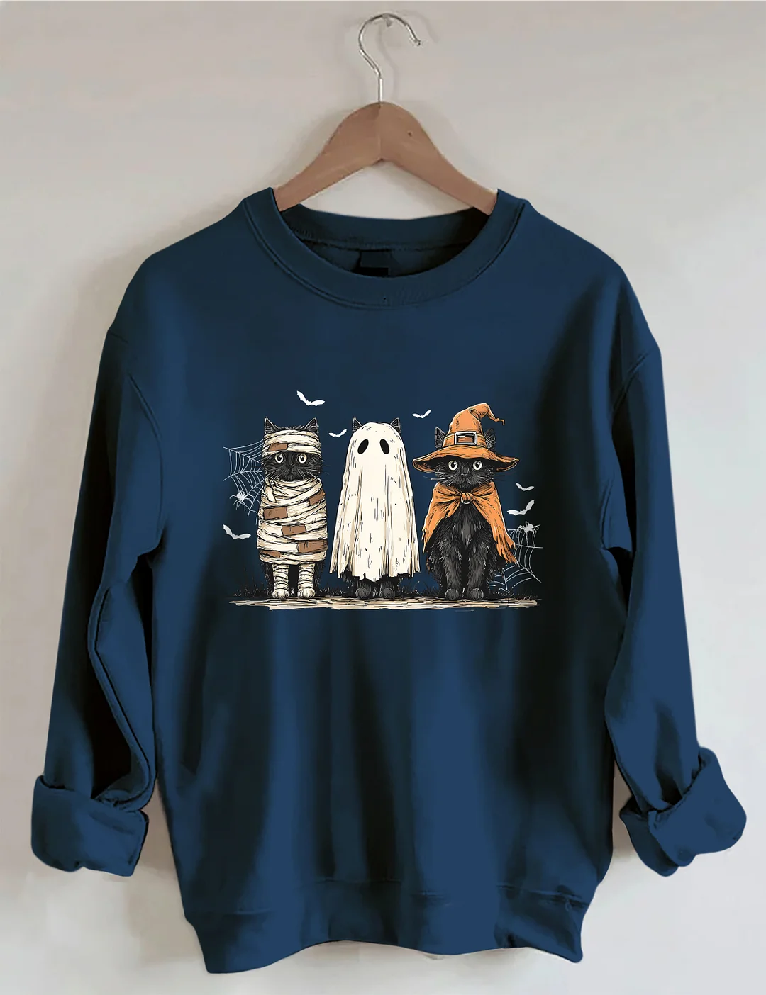 Black Cat Pumpkin Sweatshirt