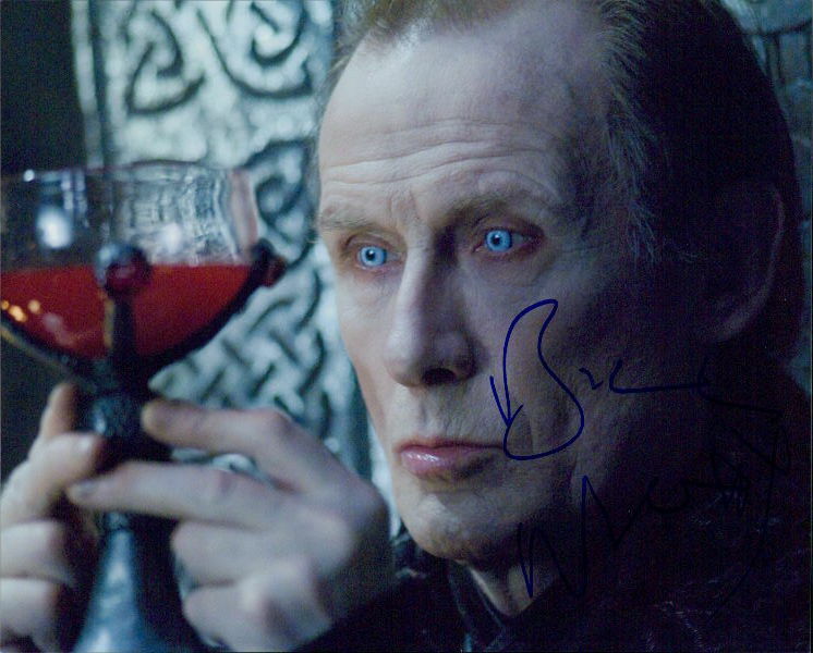 Bill Nighy (Underworld) signed 8x10 Photo Poster painting in-person