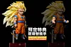 WCF Scale Buu Series Super Saiyan 3 Son Goku - Dragon Ball Resin Statue - LeaGue Studios