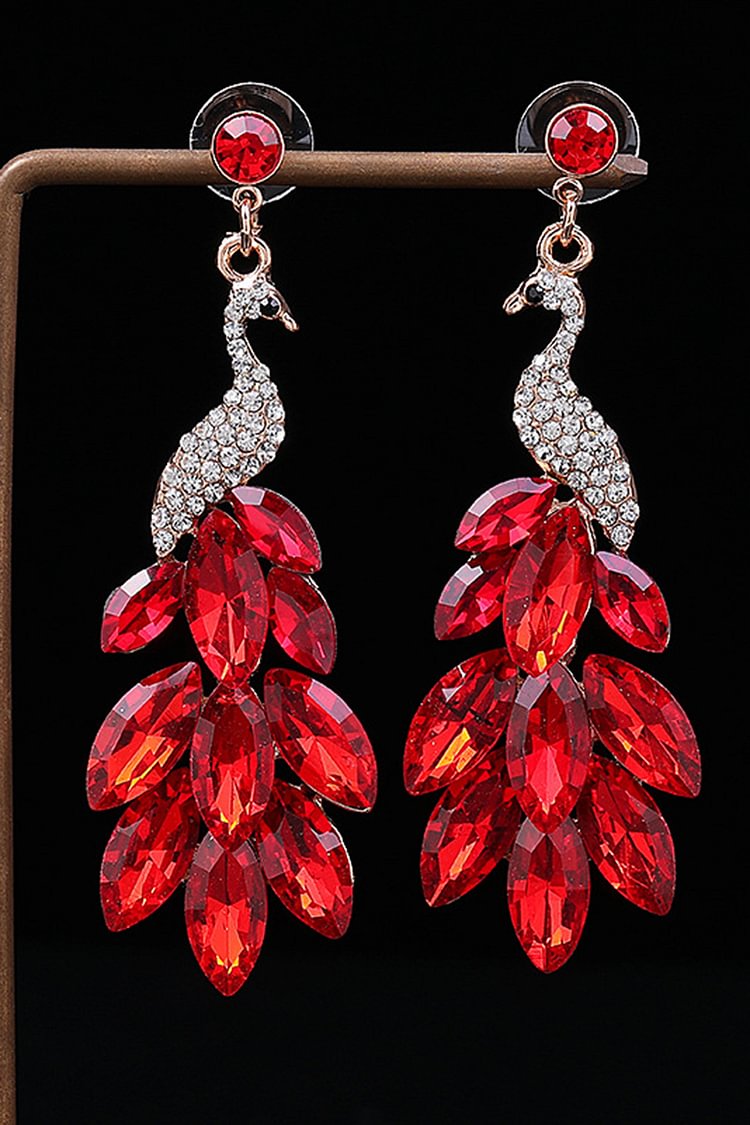 Fashion Multicolor Rhinestones Earrings