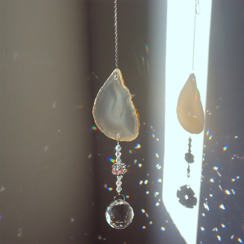 

White Ball - Art Crystal Suncatcher, 501 Original