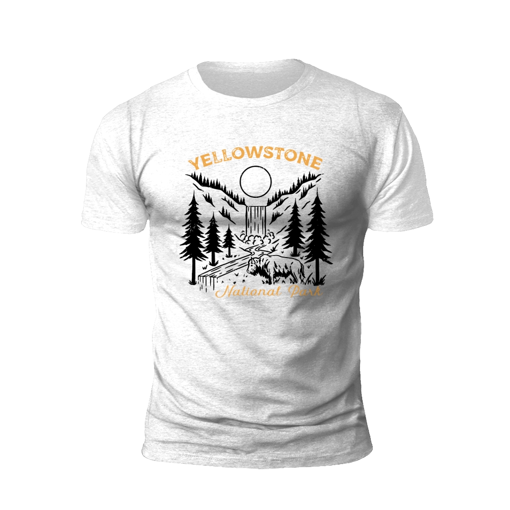 Nature's Majesty: Yellowstone National Park T-Shirt