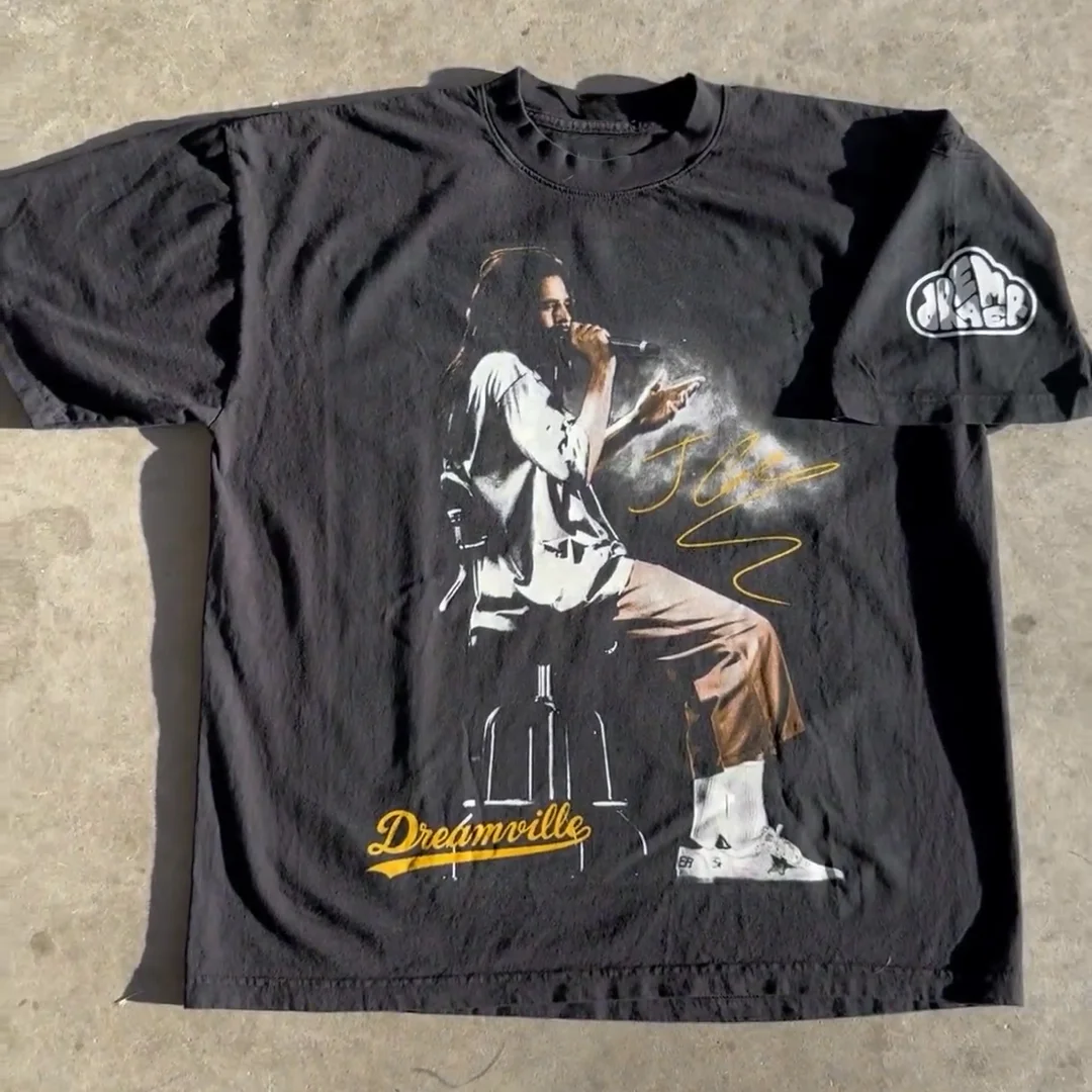 Dreamville J. Cole Print Short Sleeve T-Shirt