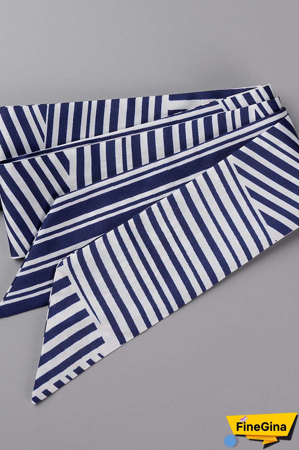 Blue Casual Print Patchwork Turndown Collar Short Sleeve Dress