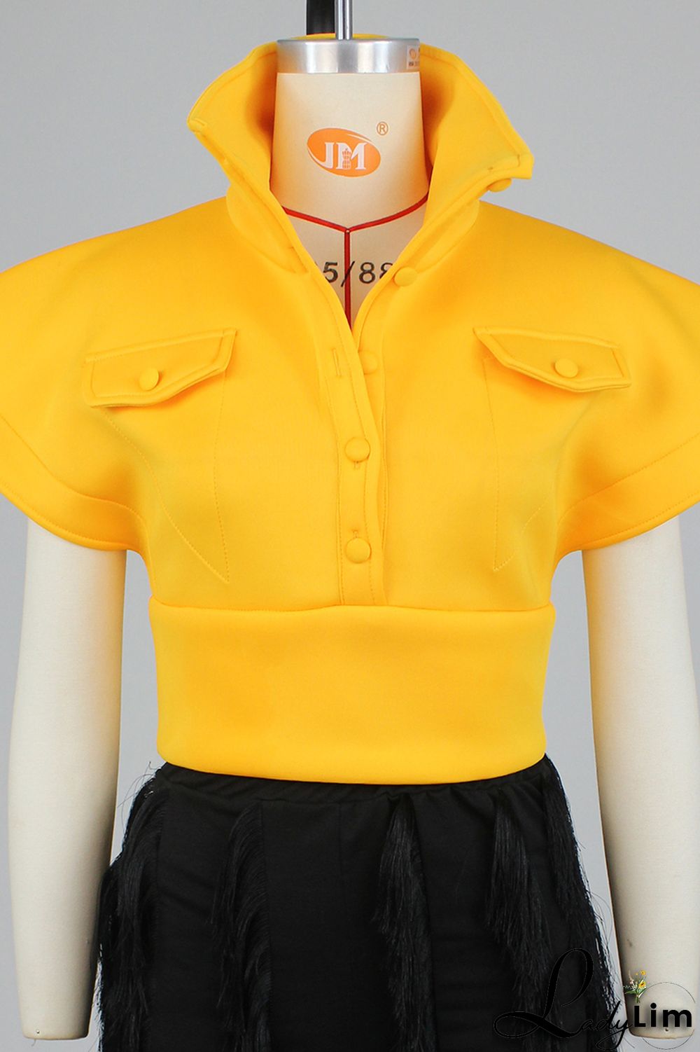 Black Fashion Casual Solid Split Joint Turndown Collar T-Shirts