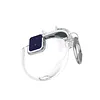 Clear TPU Cover for Google Pixel Buds 2a 2025 Accessory Protective Skin Case with Carabiner Shockproof Anti-Drop Scratch-Resistant