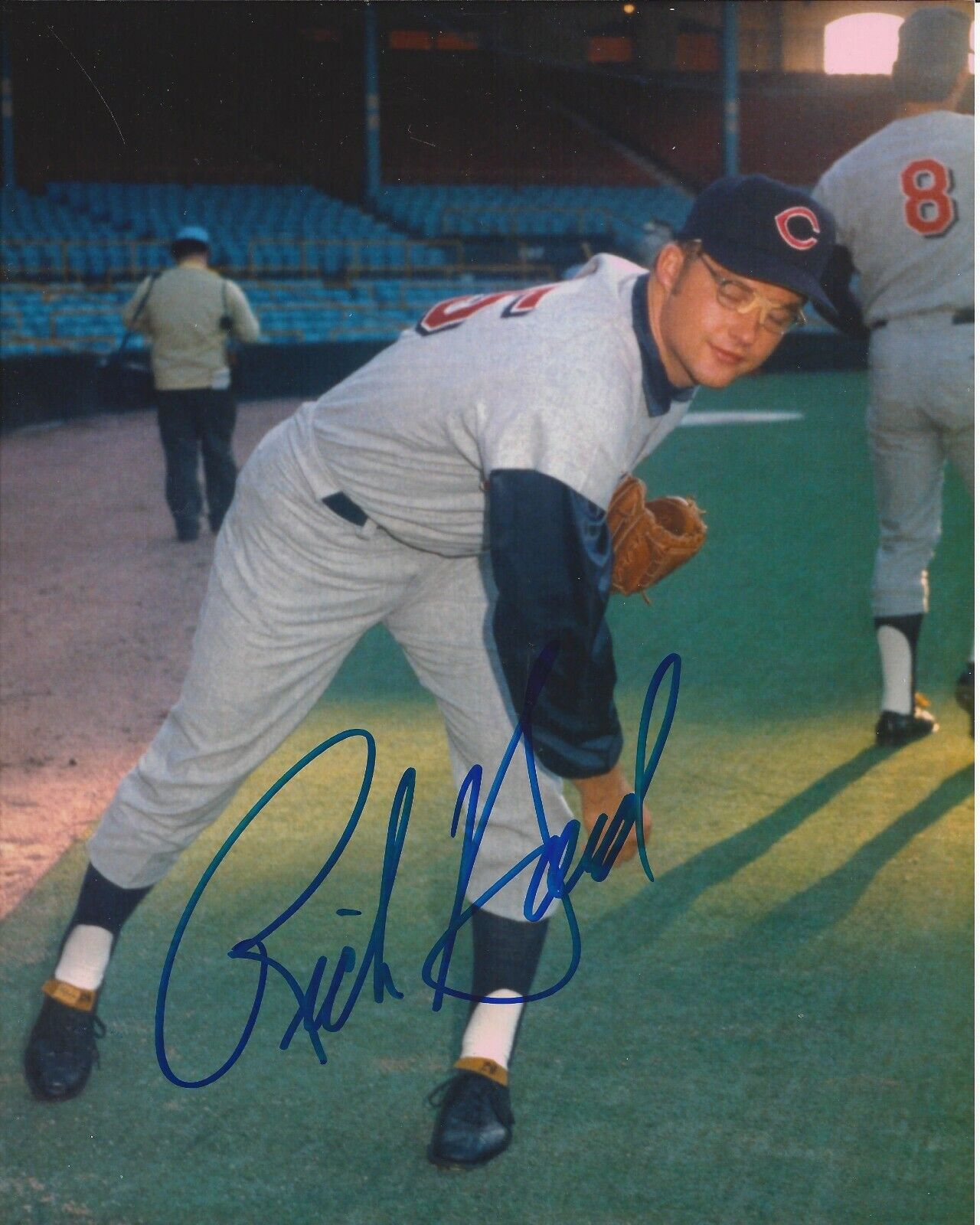 Rich Hand Autographed 8x10 Cleveland Indians#4