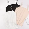 Summer Sexy Black Tank Top Women Sleeveless T-Shirt Fitness Sport Vest Tank Top Simple Solid Thin Camisole Female Undies