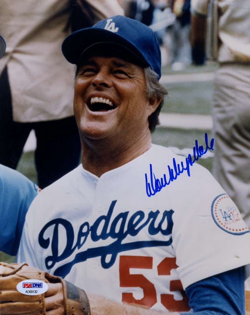 Don Drysdale Psa Dna Coa Autograph 8x10 Photo Poster painting Hand Signed Authentic