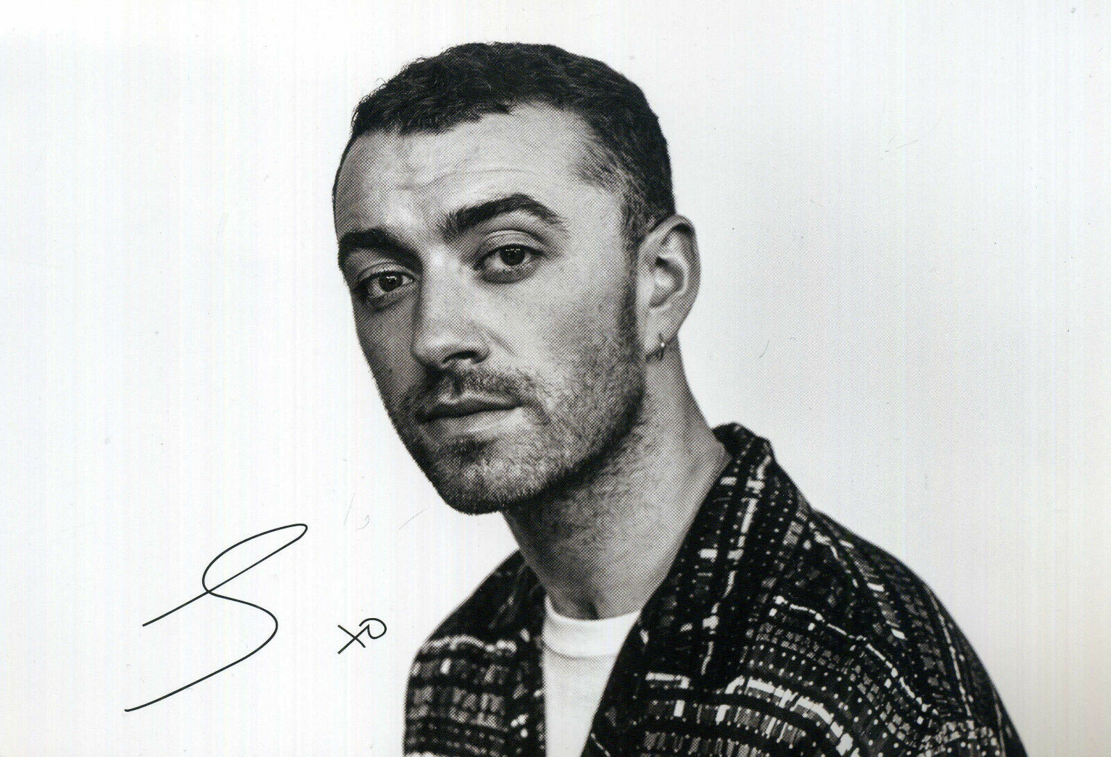 SAM SMITH Signed Photo Poster paintinggraph - Pop Singer / Vocalist - preprint