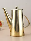 Stainless Steel Cold Water Kettle Large Capacity Wide Mouth for Coffee Tea Juice