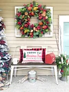 🔥Christmas Hot Sale 49% Off🔥Williamsburg Style Christmas Wreath with Fruit and Berries 🎄-mysite-Adracos