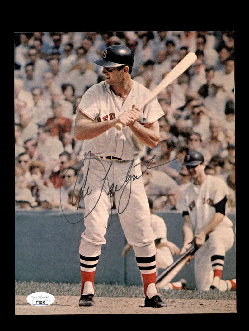 Carl Yastrzemski JSA Coa Signed 8x10 Photo Poster painting 1970`s Red Sox Autograph