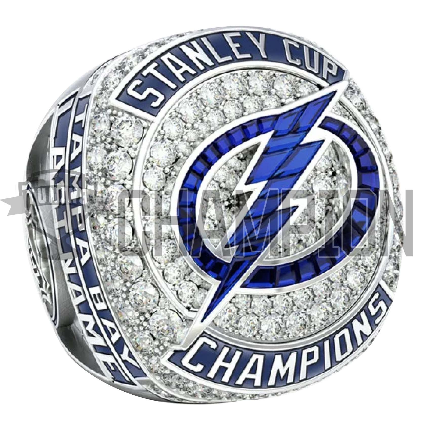 Custom 2004 Tampa Bay Lightning NHL Stanley Cup Championship Ring