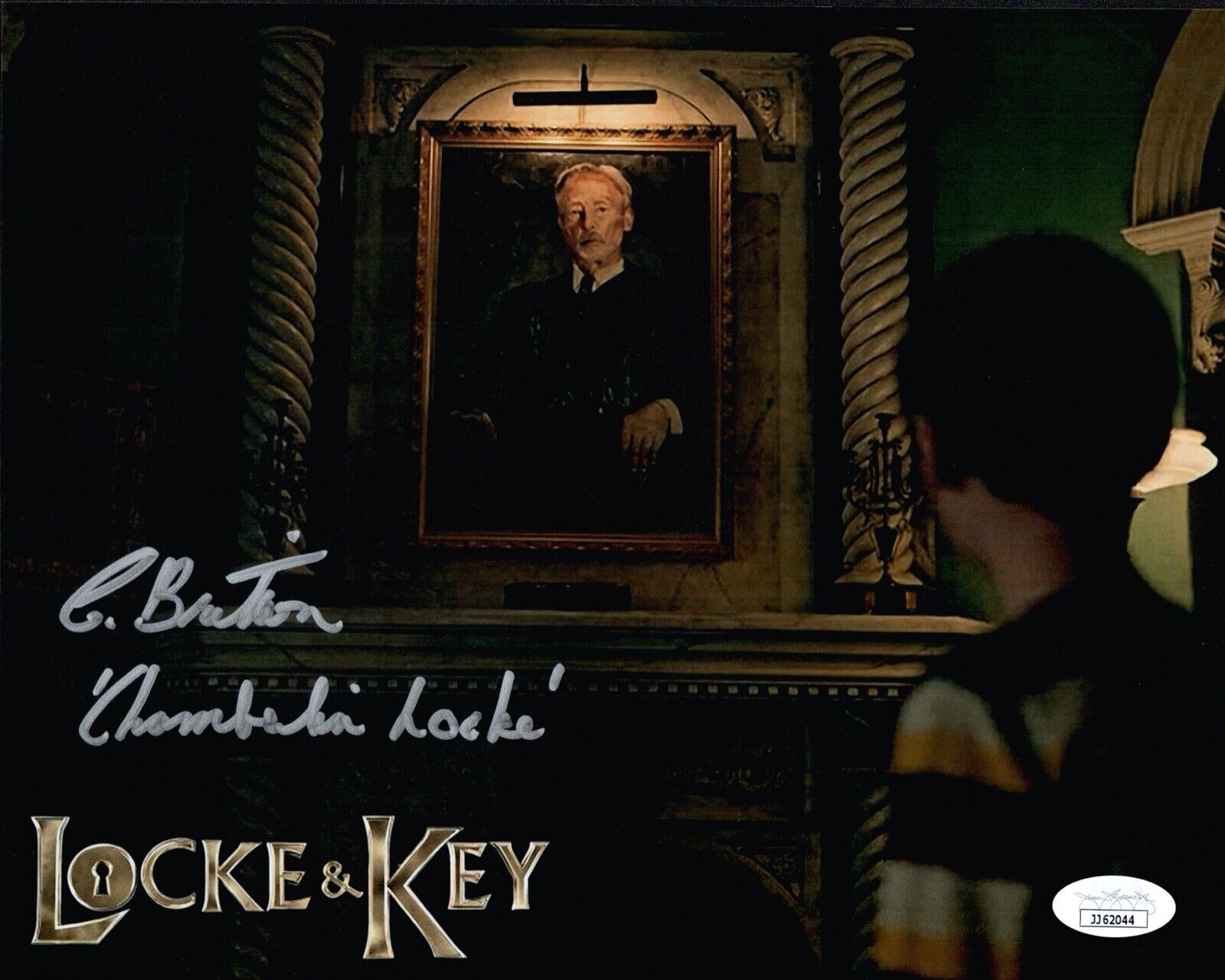 CHRIS BRITTON Signed LOCKE & KEY 8x10 Photo Poster painting CHAMBERLIN Autograph JSA COA Cert