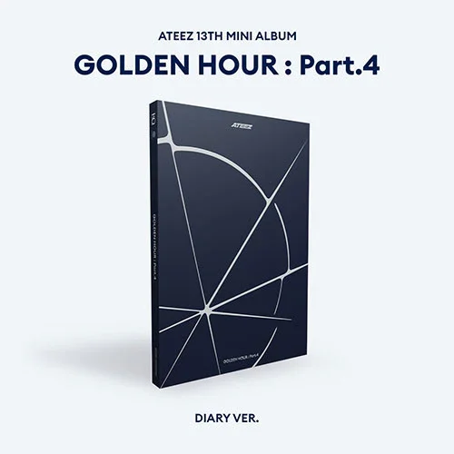 ATEEZ アルバム　未開封　2形態　×20 GOLDEN HOUR Part4 ATEEZ GOLDEN HOUR : Part.4 13th Mini Album