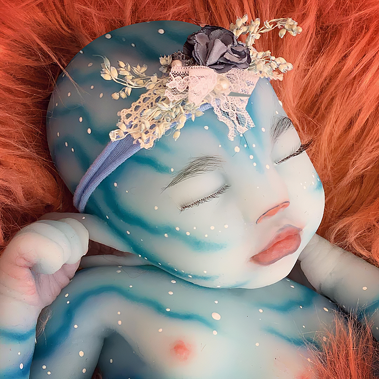  [Avatar Reborn Baby]12'' Realistic Reborn Handmade Fantasy Silicone Avatar Baby Doll Girl with Gift Box - Reborndollsshop.com®-Reborndollsshop®
