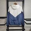 2023/2024 Real Madrid Windbreaker White Blue Soccer Jersey