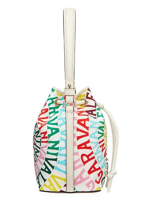 Valentino Garavani Mini Bucket Bag in Canvas
