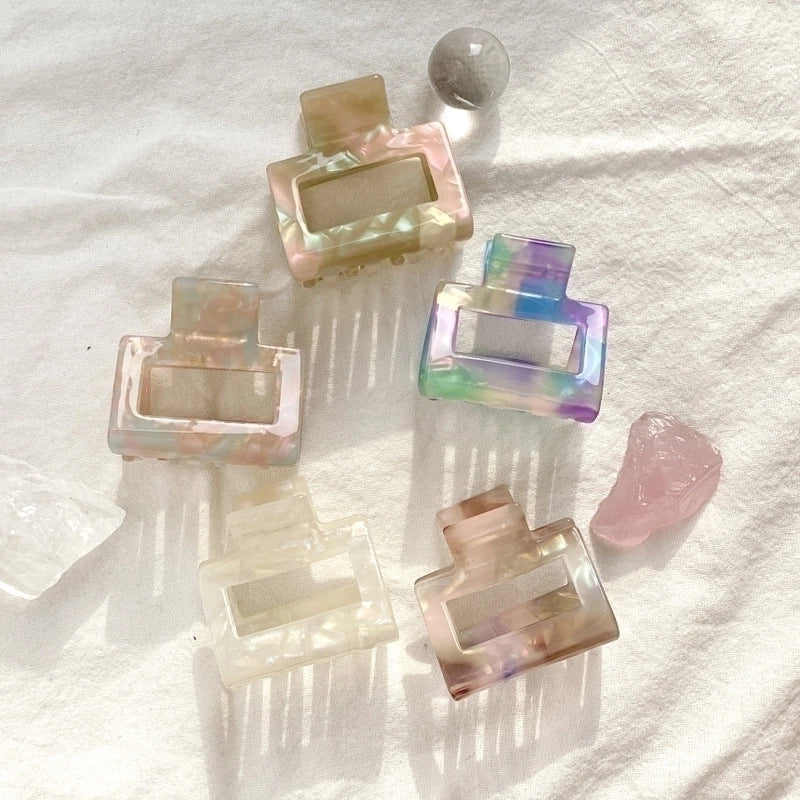 Fashion Geometric Acetic Acid Sheets Plating Hair Claws 1 Piece