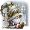 (Multi-Style) Christmas Gnome-11CT Stamped Cross Stitch 40*40cm/15.75*15.75in tapestrymarket