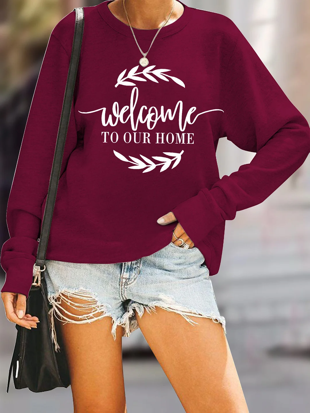 Welcome To Our Home Sweatshirt