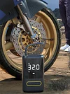 Electric Tire Pump with Light Power Display Bicycle Air Compressor for Car Tires