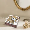 Diamond Painting Wooden Elephant 4 Slots Diamond Painting Storage Box for Adult Beginner