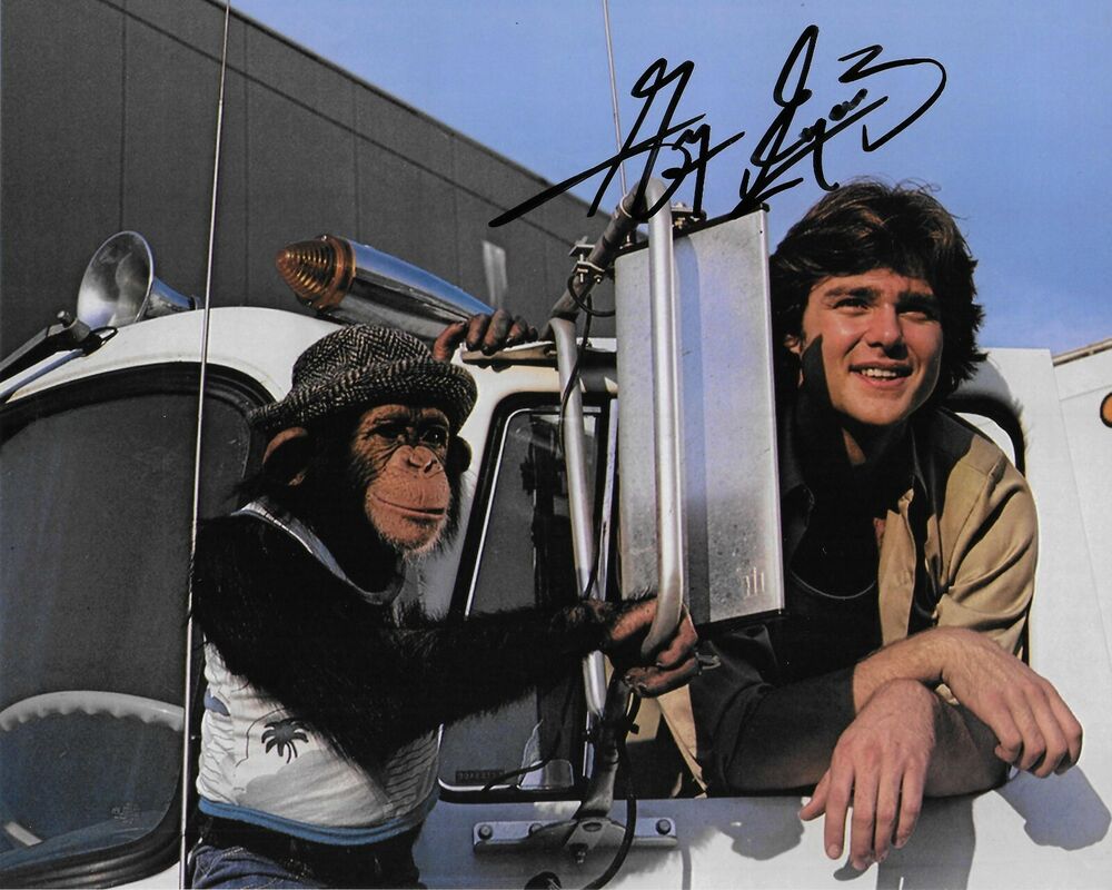 Greg Evigan BJ & The Bear Original Autographed 8X10 Photo Poster painting #9