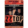 (Multi Style)ZZ Top - Metal Tin Signs(8*12Inch/12*16Inch)
