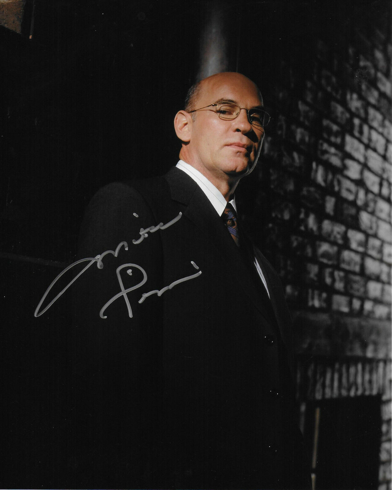 Mitch Pileggi The X-Files Original Autographed 8X10 Photo Poster painting #3