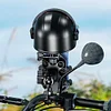 Small Helmet Rider Sunshade Rainproof Motorcycle Mobile Phone Helmets Holder Hat