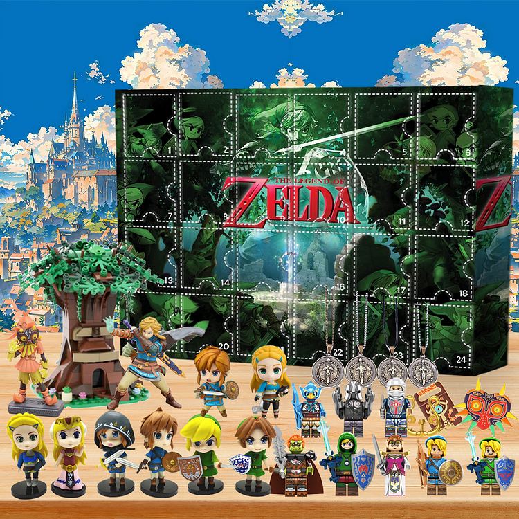 Zelda Advent Calendar -- The One With 24 Little Doors
