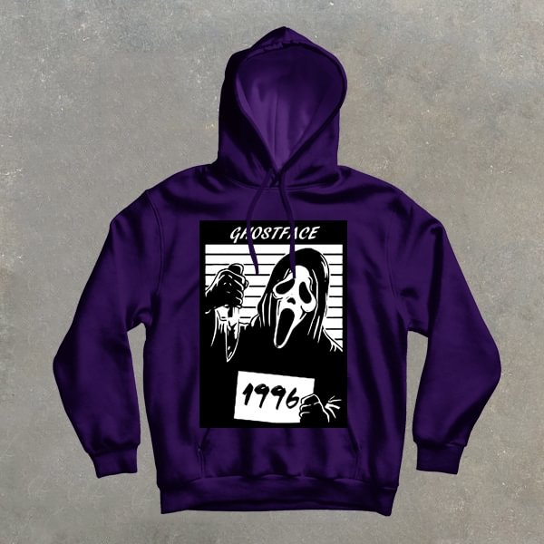 Personality Grimace 1996 Print Hoodie